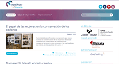 Desktop Screenshot of mujeresconciencia.com